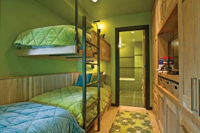 Utilizing your space with bunkbeds