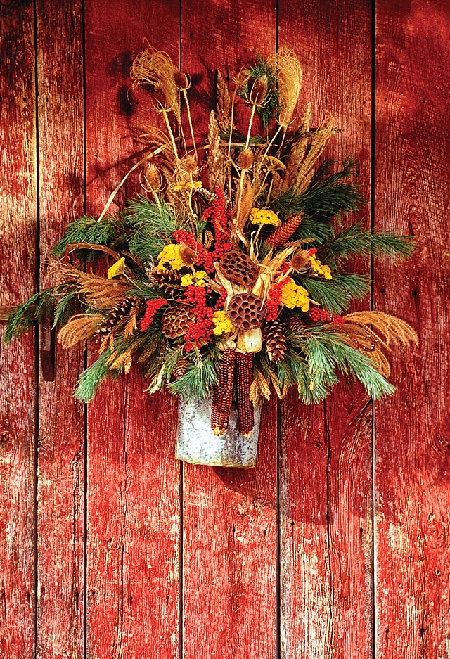 Fall Door Decorations - The Cottage Journal
