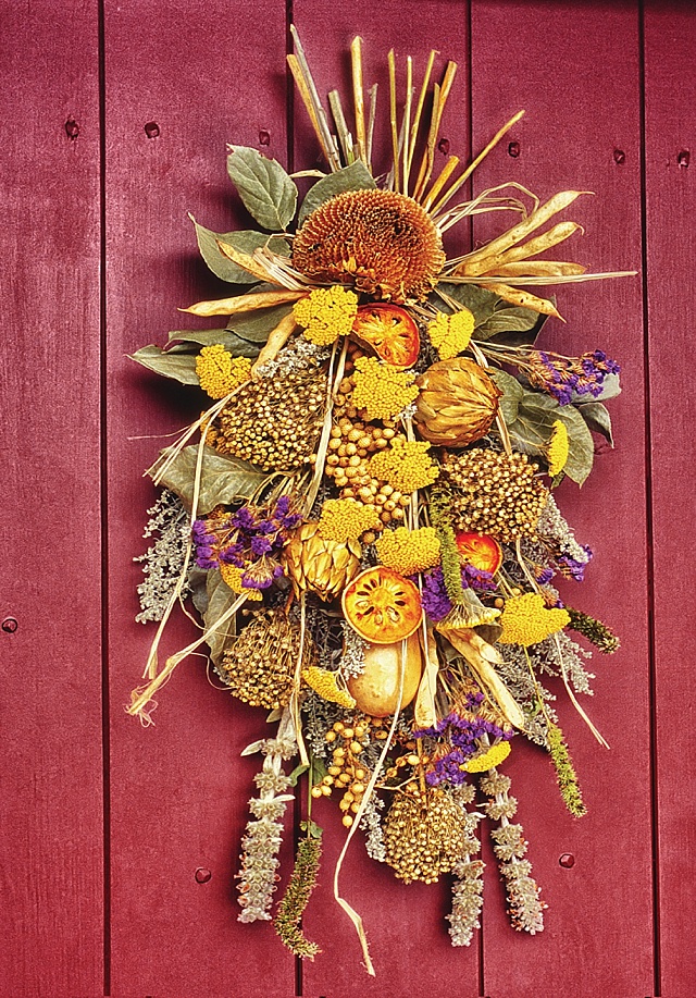 Fall Door Decorations - The Cottage Journal