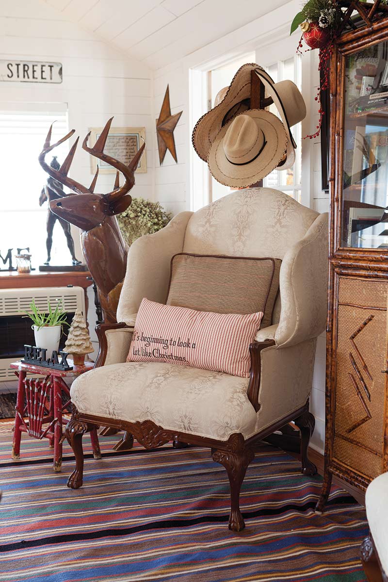 Texas Countryside Cottage - The Cottage Journal - Comfy Chair
