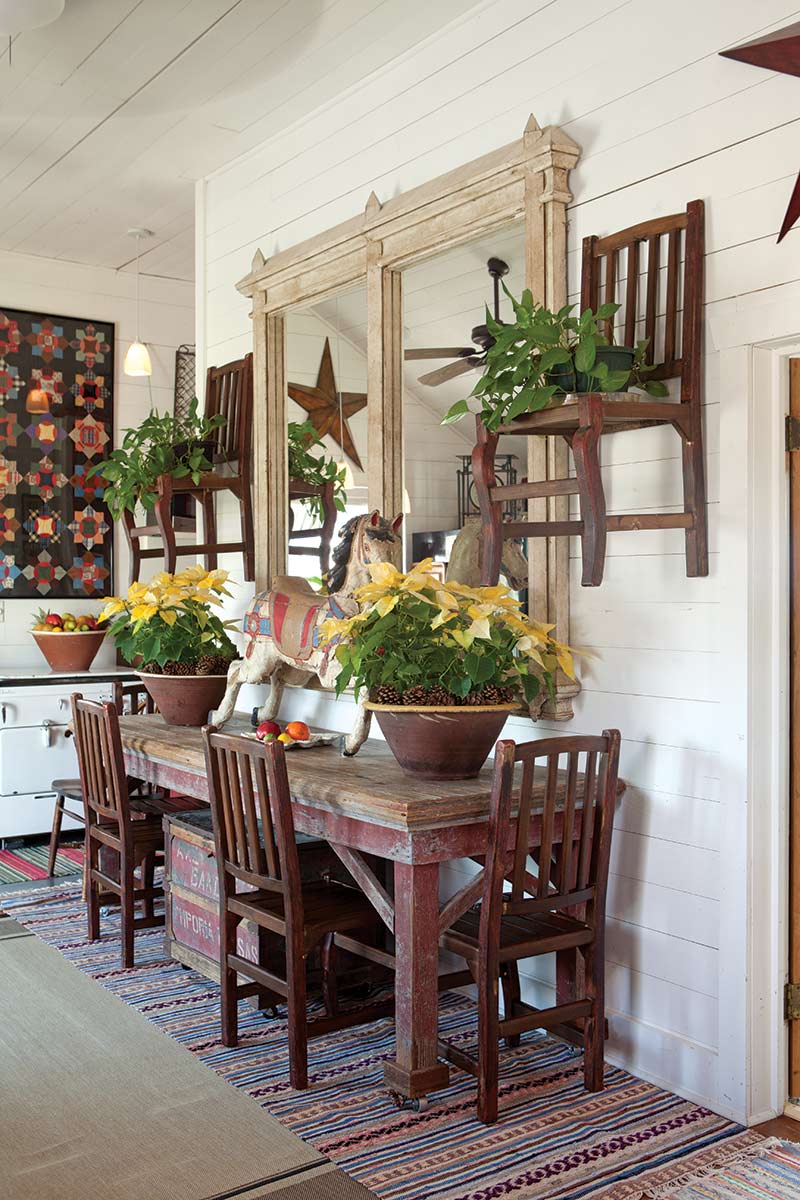Texas Countryside Cottage - The Cottage Journal - Dining Room Table