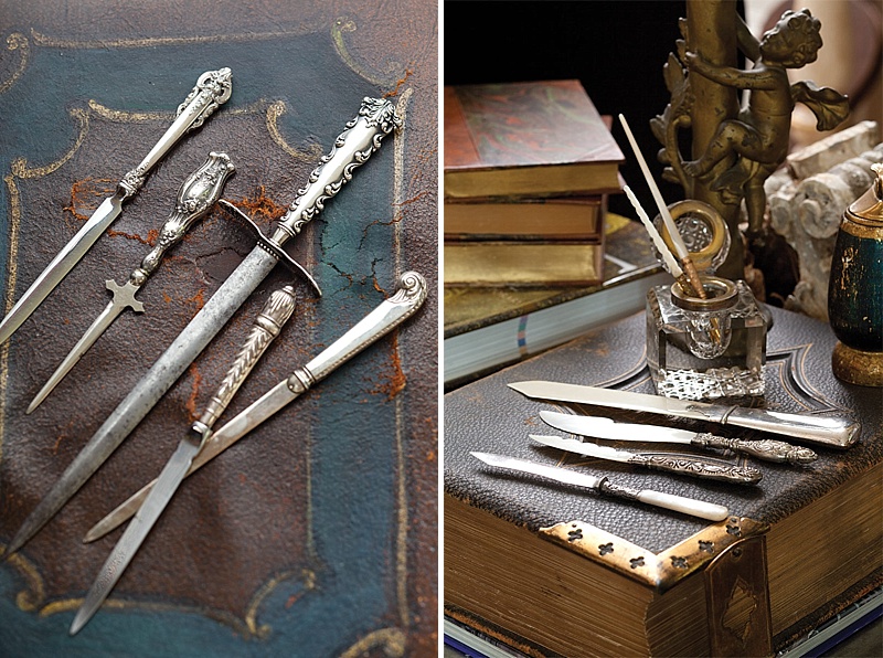 A Wonderful Collection Of Antique Letter Openers