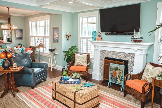 Colorful Craftsman-Style Cottage