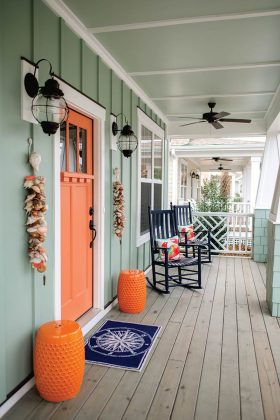 Colorful Craftsman-Style Cottage