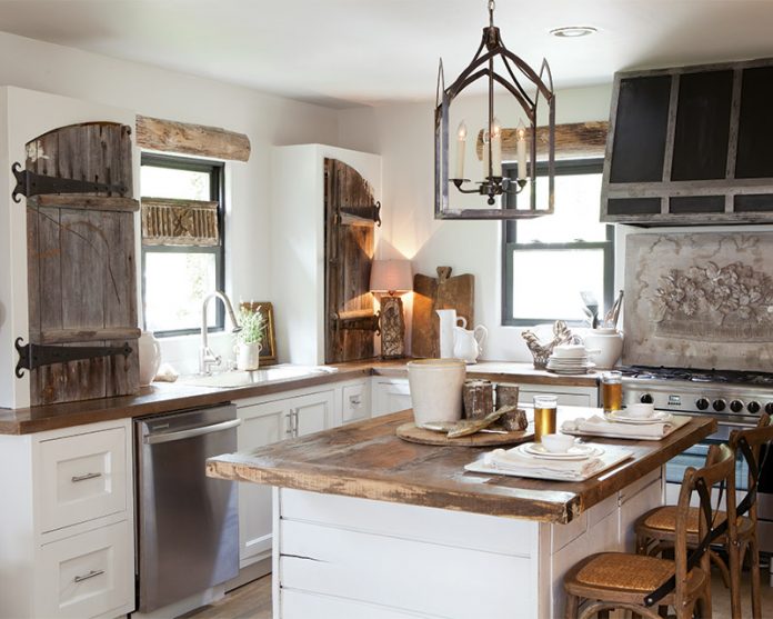 Rustic French Style Kitchen