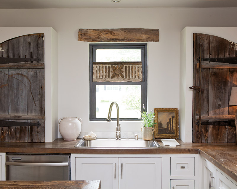Rustic French Style Kitchen