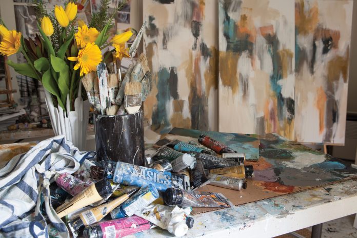See How This Artist Finds Inspiration in Interiors