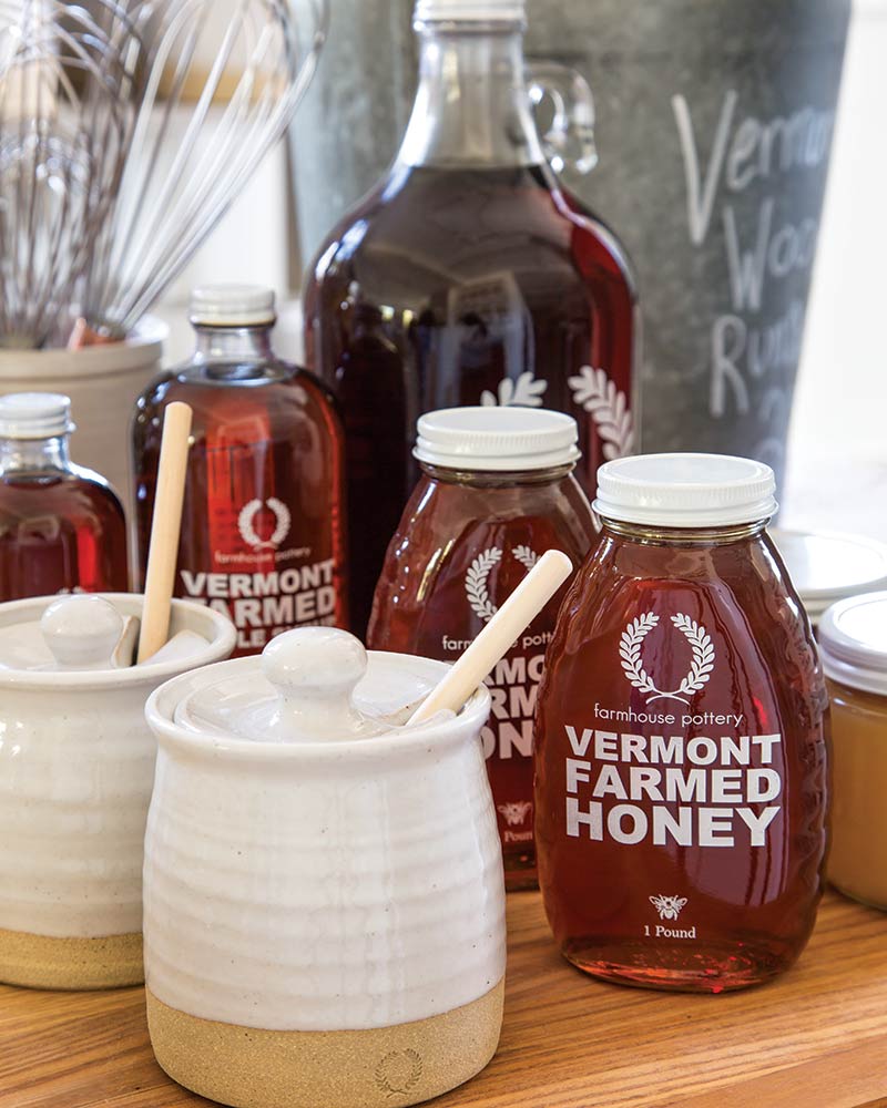 Farmhouse Pottery and honey