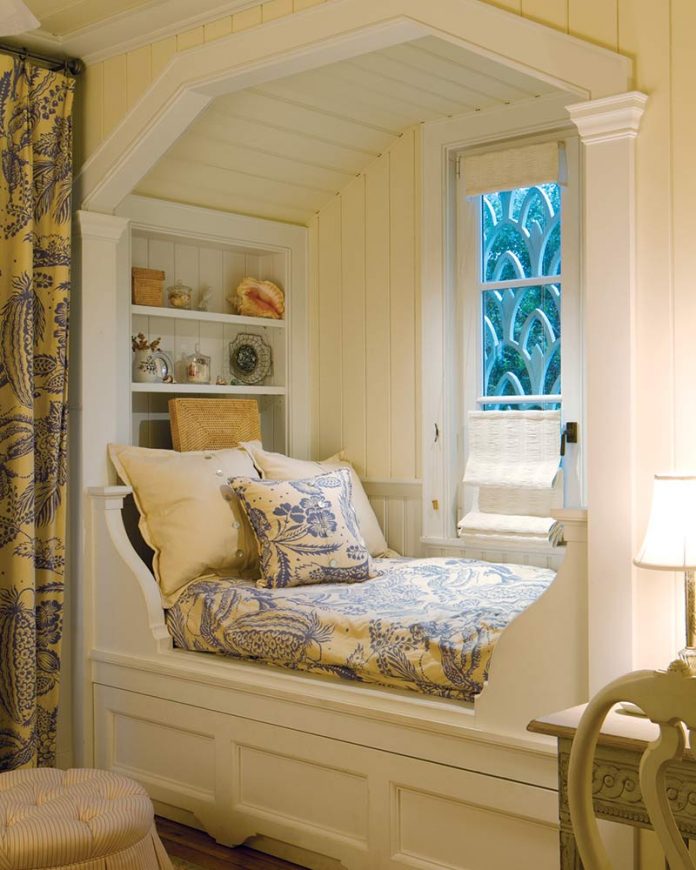 Cozy window nook