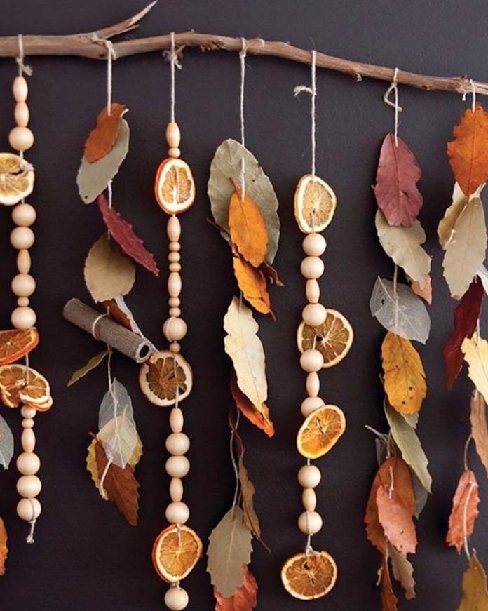 autumn decor - potpourri