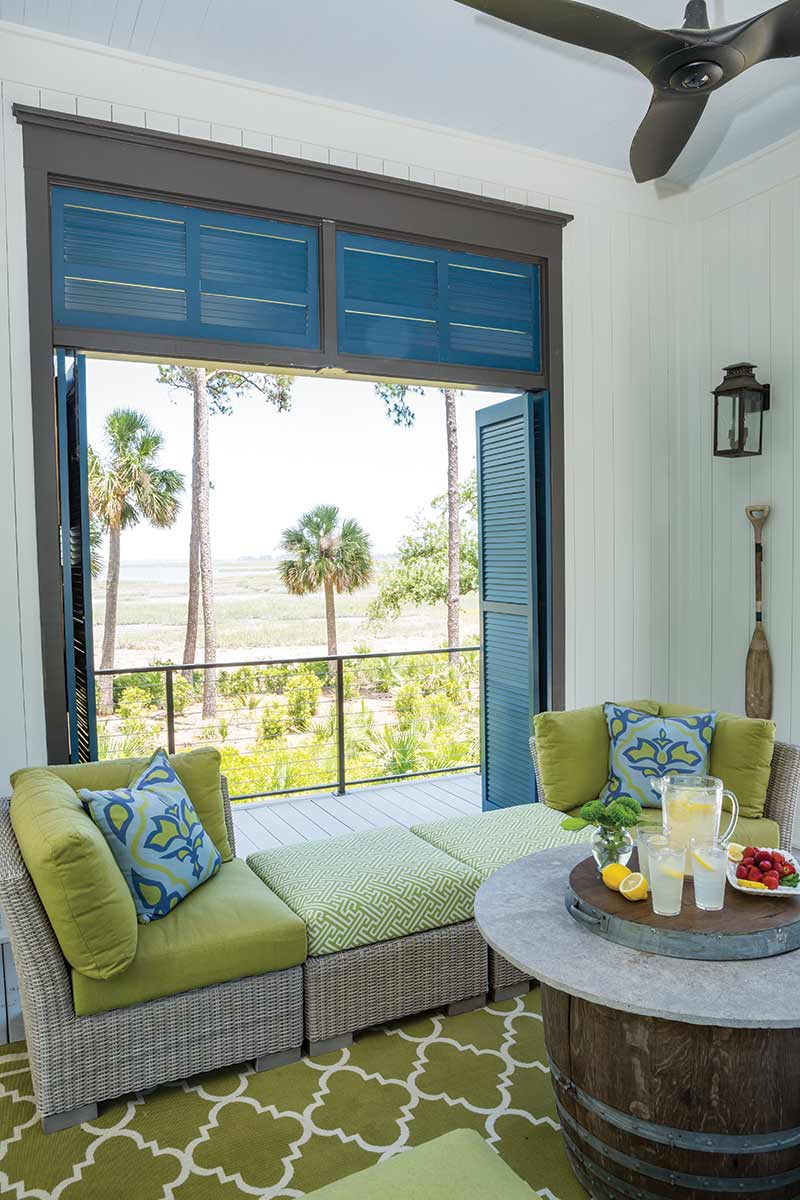 South Carolina guest cottage with a view
