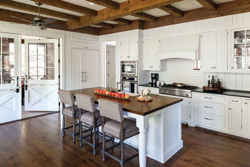 kitchen in Cashiers, NC cottage