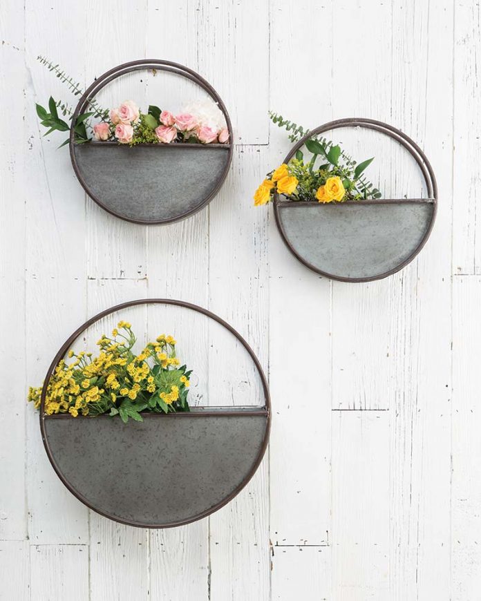 Hanging planters from Arhaus