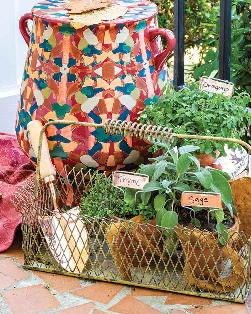 Garden Stool and Gardening Spade