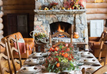 9 Delicious Recipes for Your Thanksgiving Feast fireplace