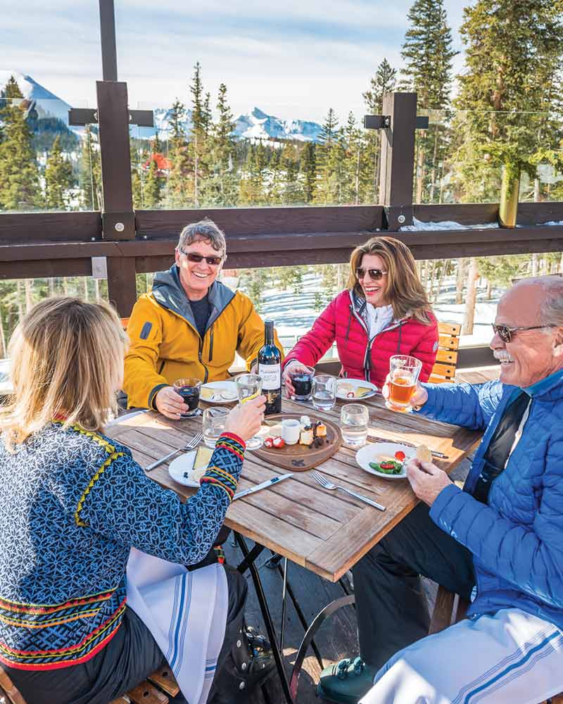 Restaurant in Telluride, Colorado. 