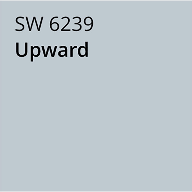 Upward by Sherwin-Williams swatch. 