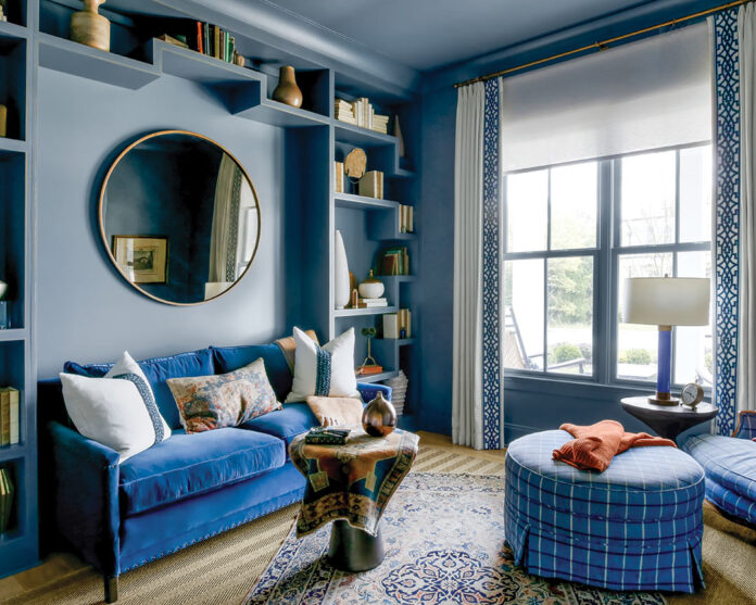 Blue Hues Reign Supreme Inside This Tennessee Farmhouse