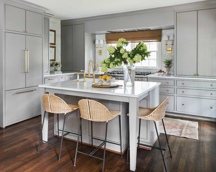 See the Timeless Update Brought to a Small, Dated Kitchen