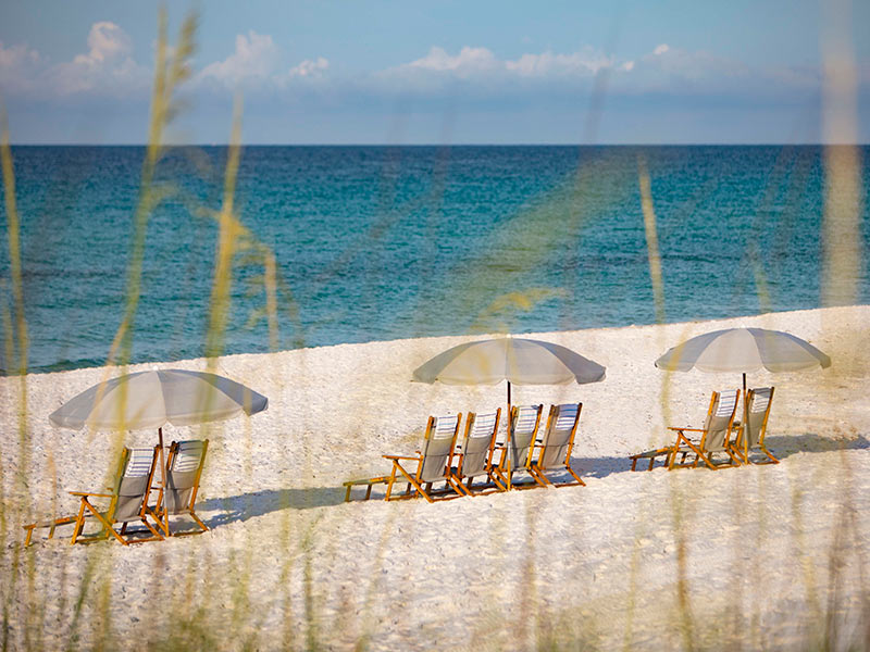 The beach at the Henderson Beach Resort