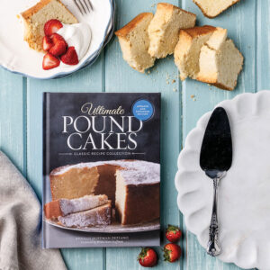 Ultimate Pound Cakes with strawberries and pound cake