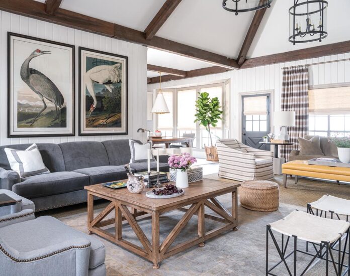 Designer Melinda James thoughtfully updated this Texas cottage to be the perfect fit for one young family.