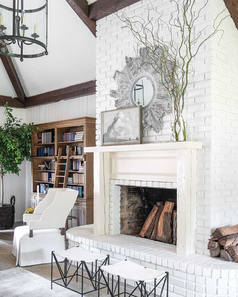 Designer Melinda James thoughtfully updated this Texas cottage to be the perfect fit for one young family.