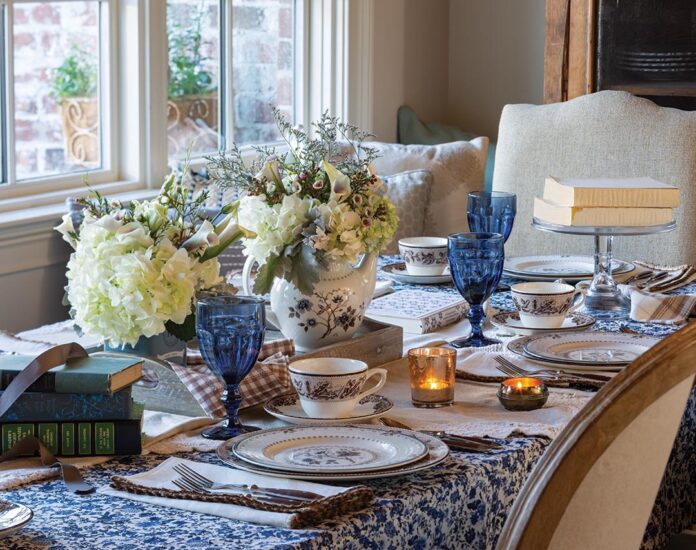 Escape the winter weather with heartwarming fare over an inviting tabletop.