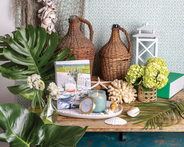 Slow down and savor the season with layers of breezy linens, natural textures, and ocean-inspired hues perfect for summer entertaining.