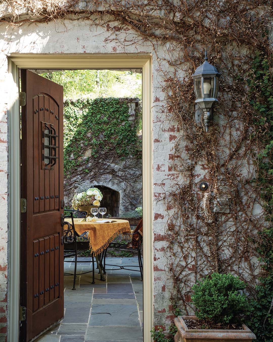 This Southern home puts a unique spin on classic European charm.