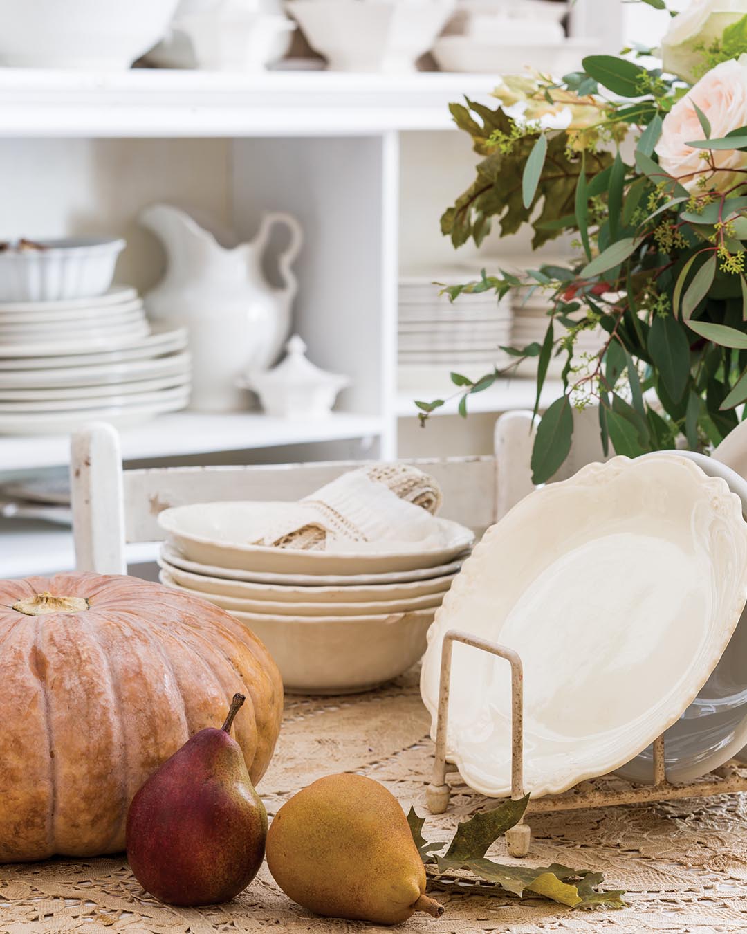 white ironstone