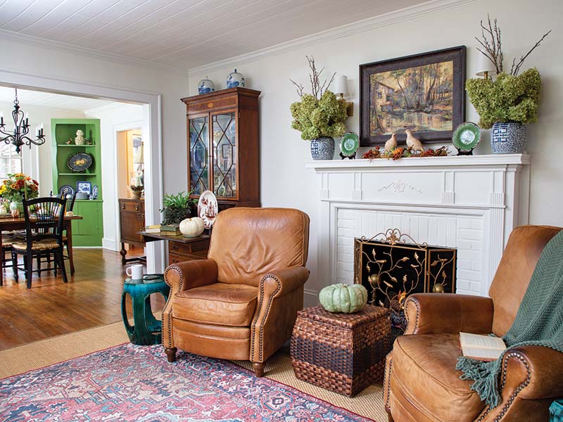 “The house was built in 1942, and it was built to be the Baptist church’s parsonage,” Beth says.