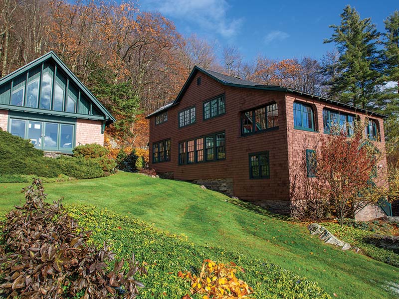 The grounds at Wildmuir date back to the 1890s, but it wasn’t until the 1920s that the garden was first conceived. At the same time the house was renovated into the Arts & Craft style it now boasts, famed landscape architect Harold Caparn was brought on—and it was his work that would eventually lead to the current homeowner falling in love with the property.