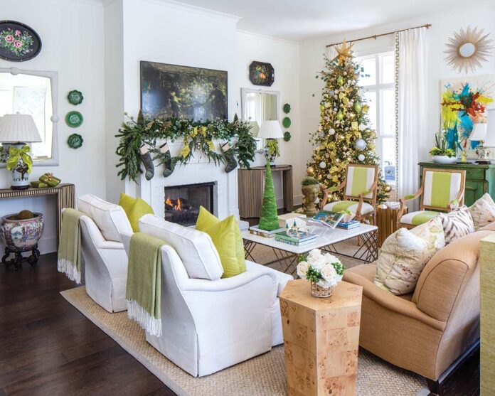 Cheerful hues and meaningful treasures greet you the moment you step foot into Kate Evans’s Birmingham, Alabama, home.