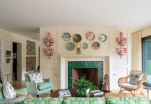 British Designer Susan Deliss Brings Color and Character to a Massachusetts Home