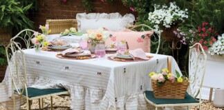 A Fanciful Fête Filled with Color and Charm