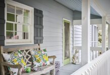 In the Spirit of ’76: A Colorful Georgia Lakeside Retreat