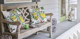 In the Spirit of ’76: A Colorful Georgia Lakeside Retreat