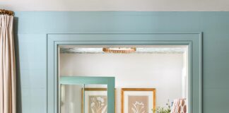 Blue-Hued Serenity: Inside a Relaxing Alabama Lake House