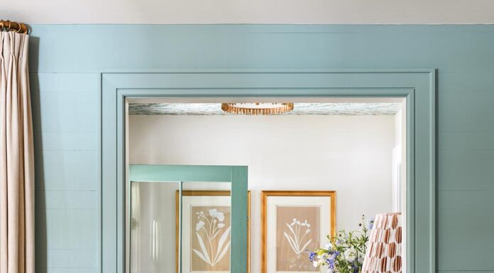 Blue-Hued Serenity: Inside a Relaxing Alabama Lake House